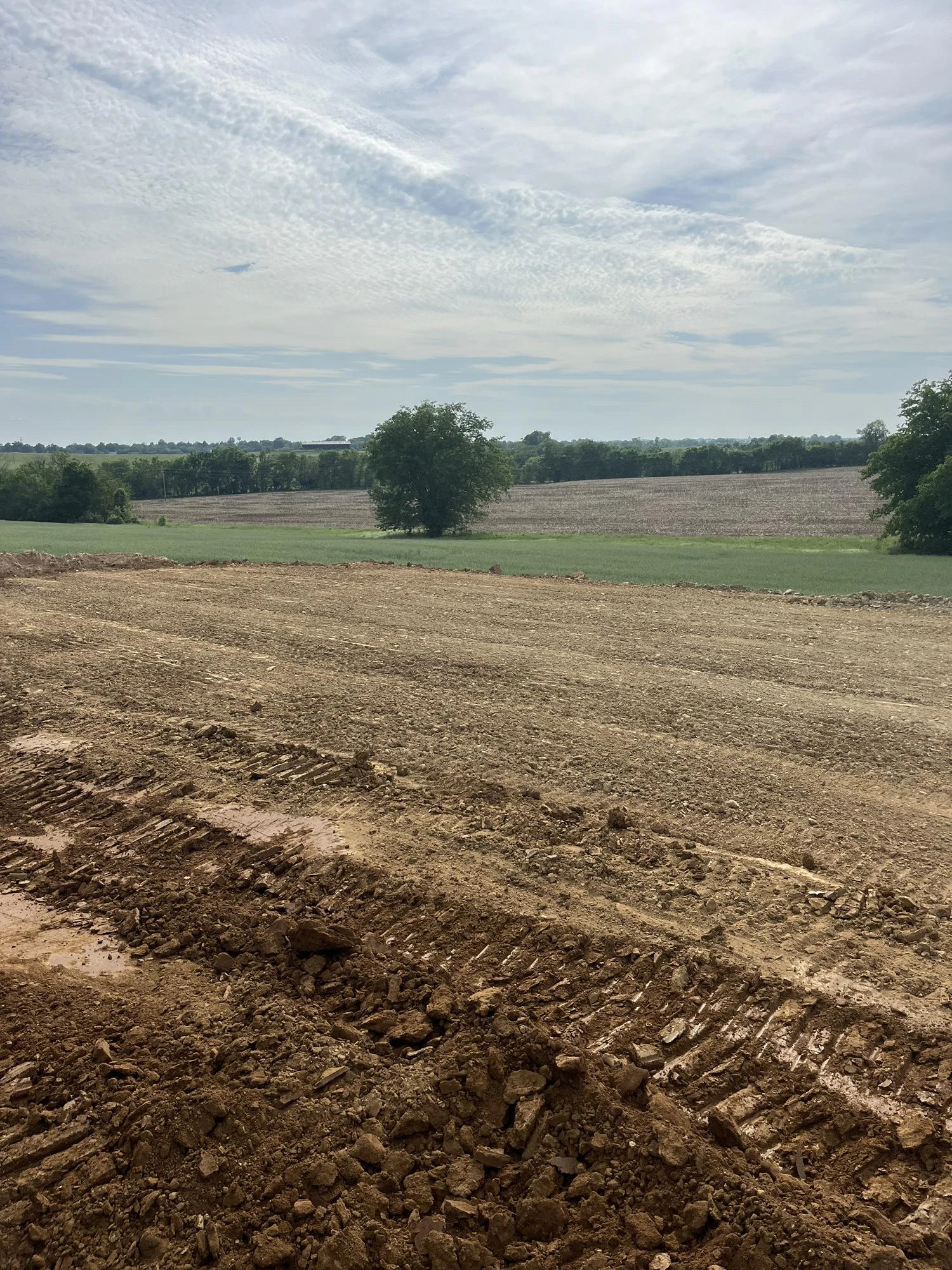 Michter's Warehouse foundation excavation work