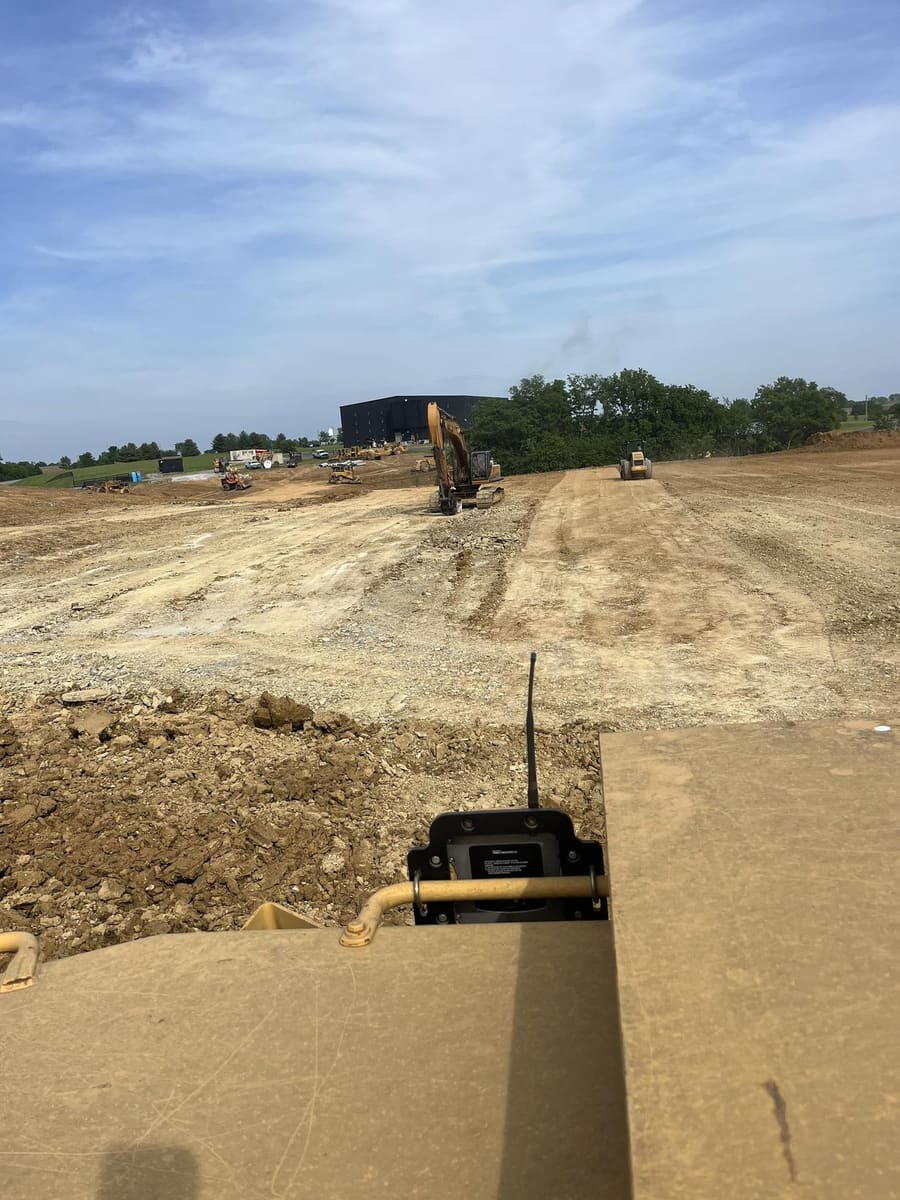 Excavation and site work by Earth Works, LLC — serving Bardstown, KY