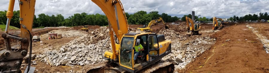 Excavation and site work by Earth Works, LLC — serving Clarksville, IN