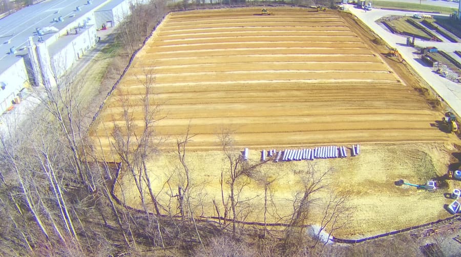 Excavation and site work by Earth Works, LLC — serving Frankfort, KY