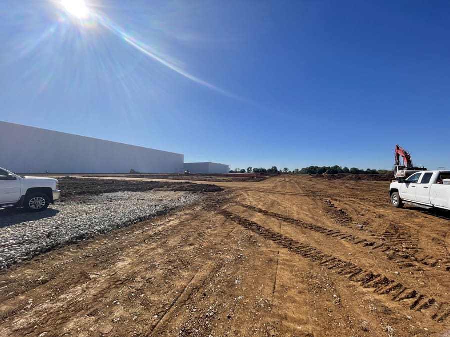 Excavation and site work by Earth Works, LLC — serving Lawrenceburg, KY