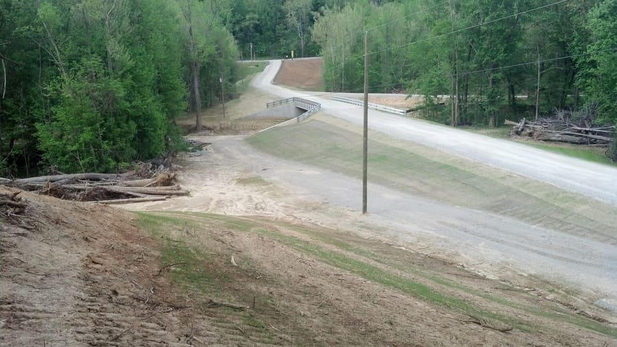 Excavation and site work by Earth Works, LLC — serving Louisville, KY