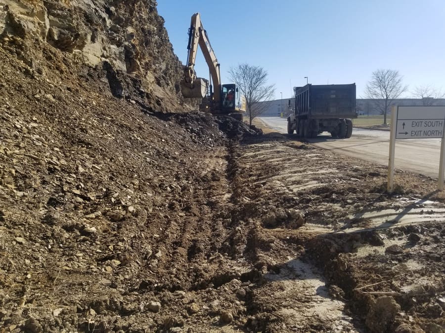 Excavation and site work by Earth Works, LLC — serving New Albany, IN